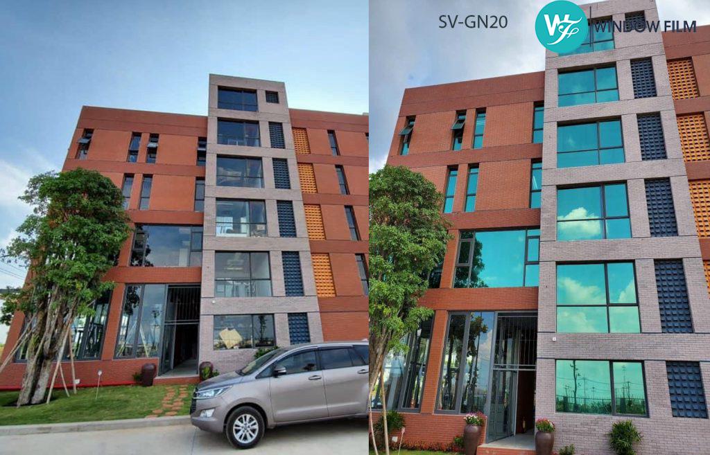 Phim cách nhiệt màu xanh lá